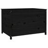vidaXL Garden Raised Bed Black Solid Pine Wood Large Garden Raised Bed