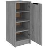 vidaXL Shoe Cabinet Grey Sonoma Engineered Wood Compact Shoe Cabinet