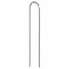 vidaXL Tent Pegs 6 pcs U-shaped 14.6 " Ø0.39 " Galvanised Steel