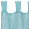 vidaXL Voile Curtains with Loops 2 pcs Turquoise 55.1x88.6"
