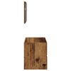 vidaXL Bathroom Cabinet With Mirror Old Wood Engineered Wood Medium