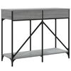 vidaXL Console Table Grey Sonoma Engineered Wood