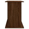 vidaXL Aquarium Stand Brown Oak Engineered Wood Large Aquarium Stand