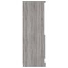 vidaXL Highboard Grey Sonoma Engineered Wood Medium Highboard