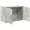 vidaXL Garage Wall Cabinets 2 pcs Concrete Grey Engineered Wood