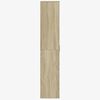 vidaXL Highboard Sonoma Oak Engineered Wood Tall Highboard Rectangular