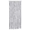 vidaXL Insect Curtain Grey and White 35.4x86.6" Chenille