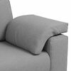 vidaXL Sofa Set 2 pcs Cloud grey 219 x 77 x 82 cm fabric