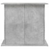 vidaXL Aquarium Stand Concrete grey Engineered wood 32 x 14.2 x 28.7 in