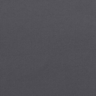 vidaXL Pallet Cushion Anthracite 23.6"x24.2"x3.9" Fabric