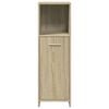 vidaXL Bathroom Cabinet Sonoma Oak Engineered wood Bathroom Cabinet