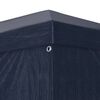 vidaXL Party Tent Blue Polyethylene roof and side panels