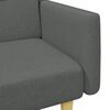 vidaXL Sofa Bed Dark Grey