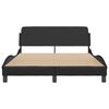 vidaXL Bed Frame Black