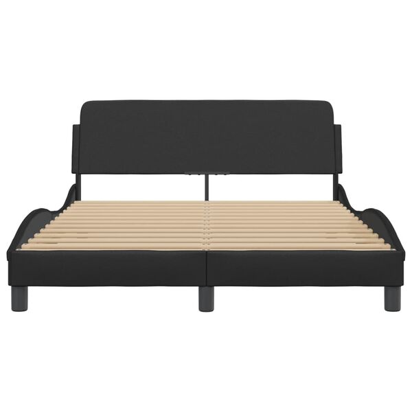 vidaXL Bed Frame Black
