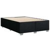 vidaXL Bed Frame Black