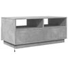 vidaXL Coffee Table Concrete Grey Engineered wood Medium Coffee Table