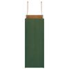 vidaXL Paper Bags 50 pcs with Handles Green 21x11x28 cm