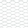 vidaXL Chicken Wire Fence Steel with PVC Coating 82.0x4.9' Green
