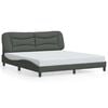vidaXL Bed Frame Dark Gray