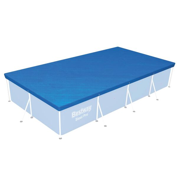 Bestway Pool Cover Blue Polyethylene 157.5 x 83.1 in Durable