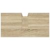 vidaXL Bathroom Sink Cabinet Sonoma oak Engineered wood Medium