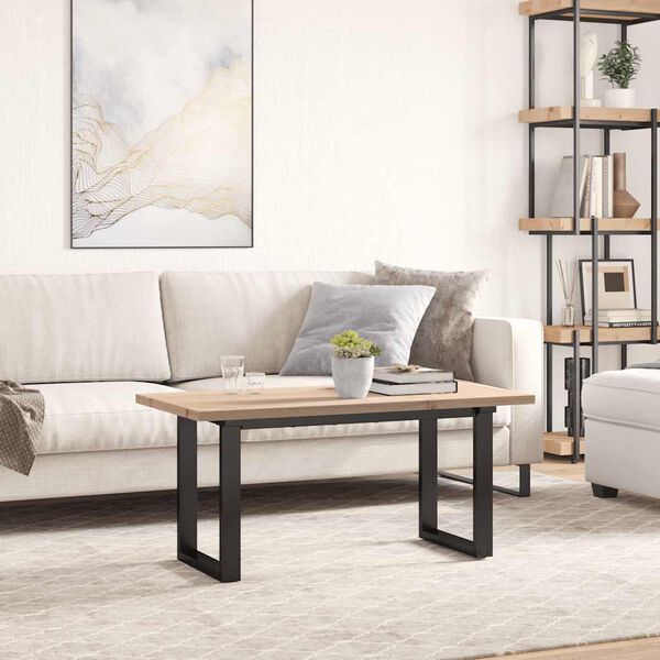 vidaXL Table Top Natural Wood Solid Pine Wood 39.4 x 19.7 x 1.0 in