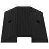 vidaXL Bridge Threshold Ramps 3 pcs 19.3x15.7x3.1" Rubber