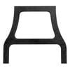 vidaXL Coffee Table Leg Set of 2 Black Cast iron Medium