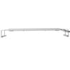 vidaXL Aquarium Lamp Silver Aluminum alloy 50-60 in Adjustable Armrests