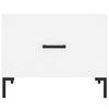 vidaXL Coffee Table Set of 2 White Engineered wood Compact