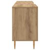 vidaXL TV Cabinet Artisan oak 59.06 x 11.81 x 19.69 in Engineered wood