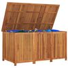 vidaXL Garden Storage Box Brown Solid Acacia Wood Large