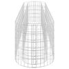 vidaXL Gabion Raised Bed Durable Galvanized Iron Plant Stand Rectangular