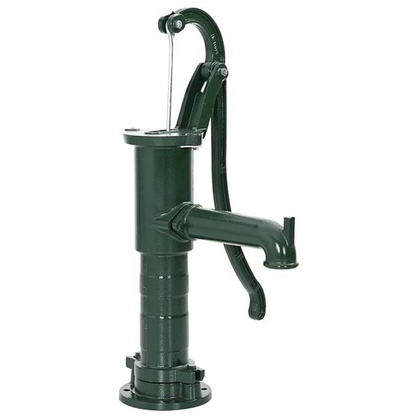 vidaXL Garden Hand Water Pump Cast Iron