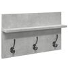 vidaXL Hallway Furniture Set Concrete Grey