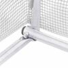 vidaXL Greenhouse White Polyethylene and galvanized steel Large