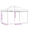vidaXL Party Tent Terracotta, Blue