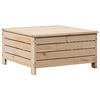vidaXL Garden Sofa Set Natural wood Solid Pine Wood Large