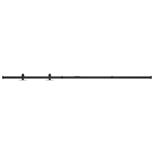 vidaXL Mini Sliding Cabinet Door Kit Carbon Steel 78.7"