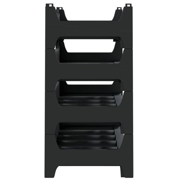 vidaXL Wine Rack for 24 Bottles PP Stackable