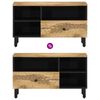 vidaXL TV Cabinet Natural wood finish