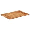 vidaXL Table Top Various shades of brown Solid Acacia wood