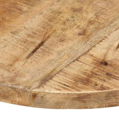 vidaXL Table Top Ø15.7"x(0.98"-1.06") Solid Mango Wood