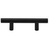 vidaXL Cabinet Handle Set of 10 Black Stainless Steel 39.4 in length