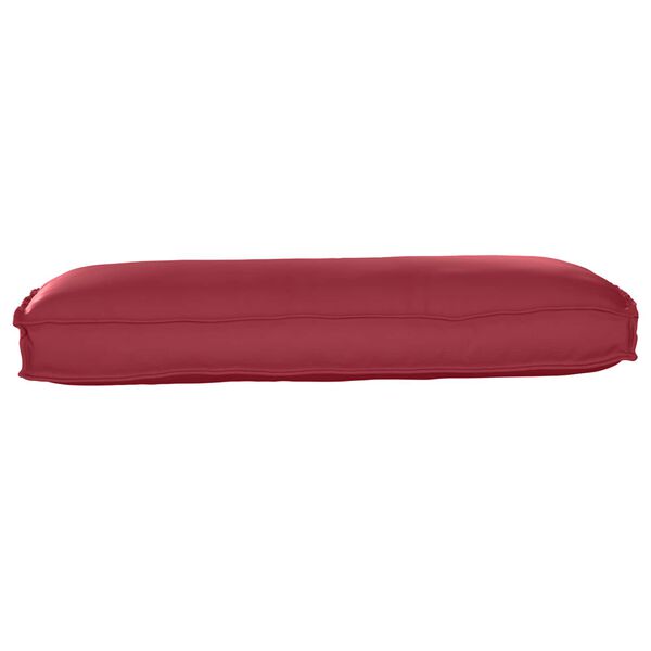 vidaXL Pallet Cushion for suitable for Seat / Backrest Wine Red