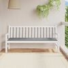vidaXL Garden Bench Cushion Grey Oxford fabric (100% polyester)