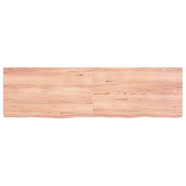 vidaXL Table Top Light brown Solid Oak Wood Large Foldable Table Top