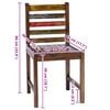 vidaXL Dining Chair Set of 2