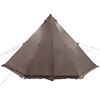 vidaXL Family Tent Tipi 8-Person Brown Waterproof